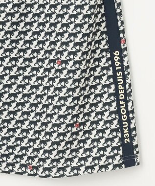 23区GOLF 【WOMEN】【ストレッチ】ハンタードッグ柄 スカート ホワイト系5