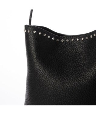 UNBILLION カシュカシュ cachecache / スタッズ付きショルダー ブラック