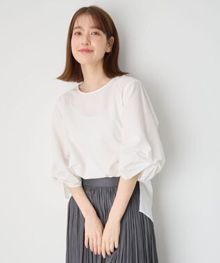 ANY 【洗濯機可】サッカーストライププルオーバー オフ