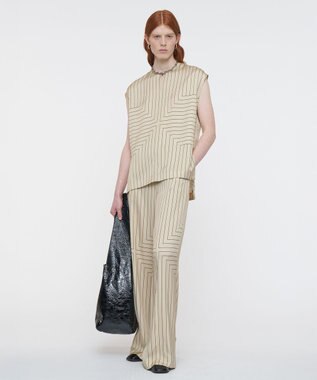 JOSEPH ジオメトリック アニメーション　ブラウス Affogato / Black