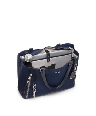 TUMI トートバッグ レディス  VOYAGEUR 「ヴァレッタ」ミディアム・トート インディゴ