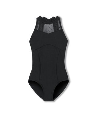 Chacott ハイネックレオタード ブラック