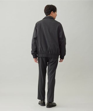 UNFILO MENS FLANNEL TOUCH 中綿ブルゾン チャコール