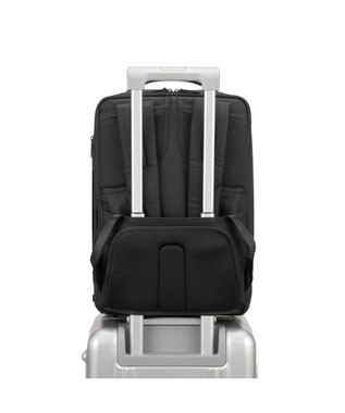 ZERO HALLIBURTON  Z PACK LTD DN ビジネスリュック  B4サイズ 15.6インチPCPC収納 18/23L 脱着ポーチ エキスパンド 81743 ブラック