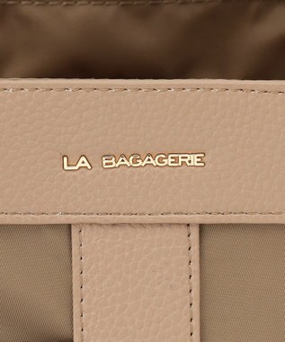 LA BAGAGERIE コンビ2WAYトートバッグ Sサイズ ベージュ
