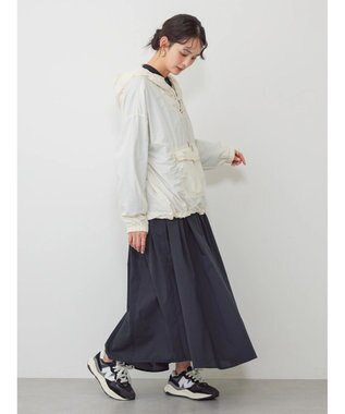 AMERICAN HOLIC ポケッタブル撥水加工アノラックパーカー Ivory