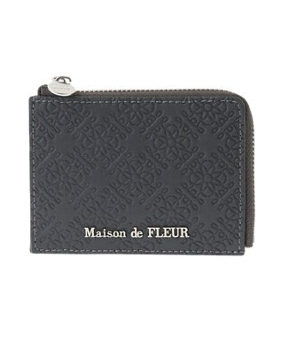 Maison de FLEUR FLEURモノグラムフラグメントケース Charcoal Gray