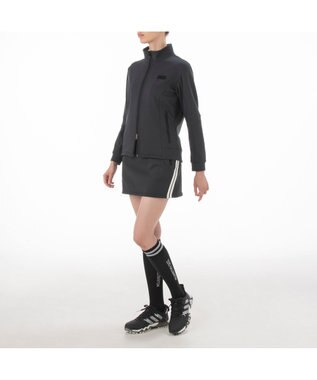 ZERO HALLIBURTON 【洗える】超軽量ブルゾン 82748 保温 ストレッチ セットアップ可能 ジャージ スウェット ゴルフ ZHG-W10b ブラック