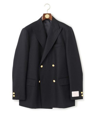 J.PRESS MEN 【J.PRESS ORIGINALS】PEPPIN MERINO SAXONY 4B BLAZER / JAPAN MADE / New Authentic-Fit ネイビー系