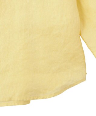 YECCA VECCA 3wayフレンチリネンシャツ Yellow
