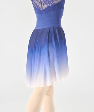 Chacott スカート ネイビーGD