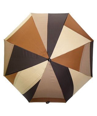 +RING 【限定/日本製】【大判】メンズ向け プラスリング 長傘60cm MLT SR297 ブラウン