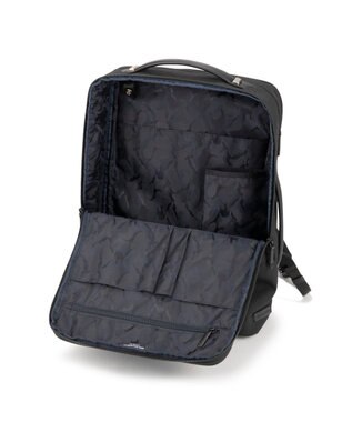 ZERO HALLIBURTON  Z PACK LTD DN ビジネスリュック  B4サイズ 15.6インチPCPC収納 18/23L 脱着ポーチ エキスパンド 81743 ブラック