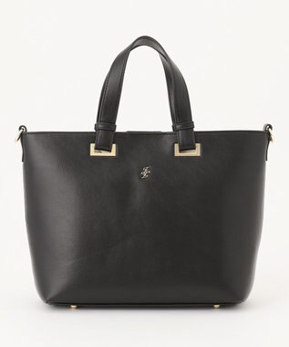 自由区 スムース2WAY バッグ ブラック系