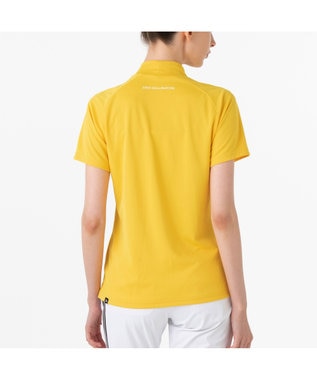 ZERO HALLIBURTON 【防透け】モックネックTシャツ 82834 W4S3 レディースゴルフ イエロー