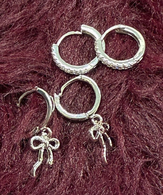 WEGO L4Pモチーフリングピアス