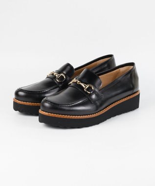 BONTRE 【BONTRE/ボントレ】厚底ビットローファー/16951-UA ブラック