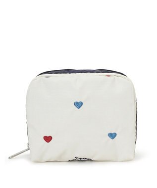  SQUARE COSMETIC/トリコロールハートエンブロイダリー