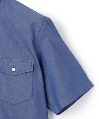 J.PRESS MEN Reyn spooner×J.PRESS リバースプリント プルオーバー ブルー系