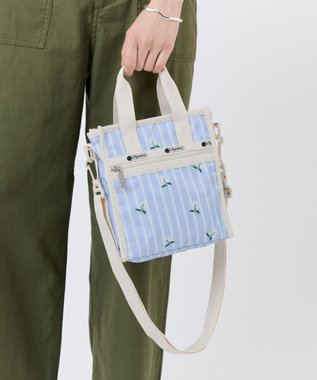 LeSportsac MINI N/S TOTE/ジャスミンストライプ ジャスミンストライプ