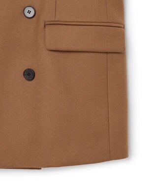 uncrave フランネル BIG ジャケット キャメル