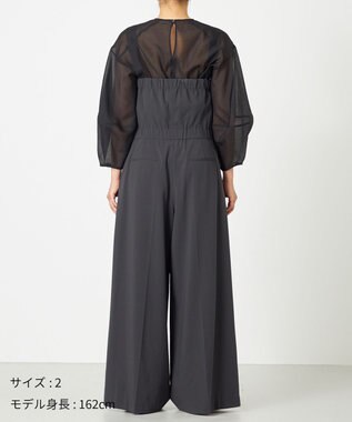 NAVE 【Nave・洗える】スパントロ ビスチェオールインワン グレー系