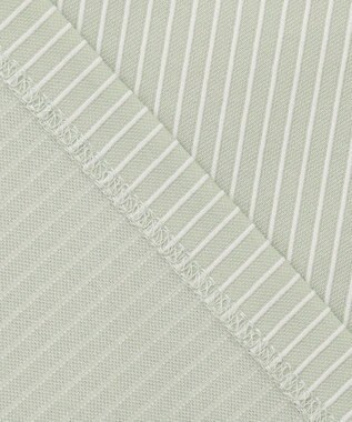 J.PRESS LADIES L ピンストライプジャージー ボリュームスリーブ カットソー ライトグリーン系1