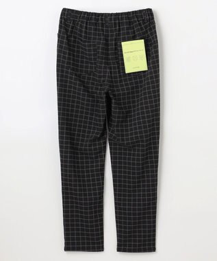 ANY 【大好評につき新色登場！/ストレッチ】大人の7daysデイリーパンツ クロ×ホワイトチェック
