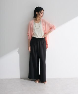 Green Parks チュールドッキングタンクトップ Khaki