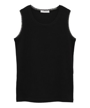 Green Parks チュールドッキングタンクトップ Khaki