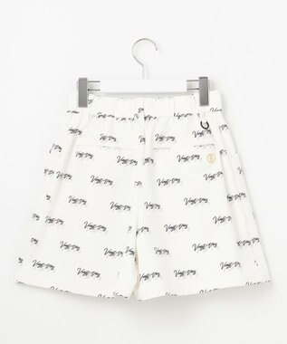 23区GOLF 着用動画あり【辻梨恵プロ着用】ロゴプリントショートパンツ ホワイト系5