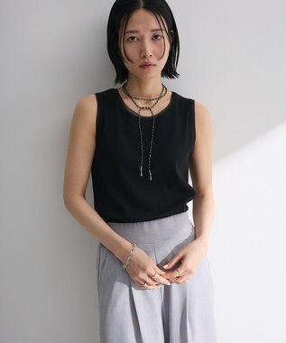 Green Parks チュールドッキングタンクトップ Khaki