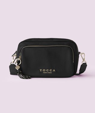 TOCCA CUSCINO POCHETTE ショルダーバッグ【WEB＆一部店舗限定・環境にやさしい素材】 ブラック系
