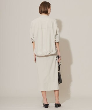 ICB L 【接触冷感・UVカット・洗える】アトラストリコット ジップアップブルゾン トープ系