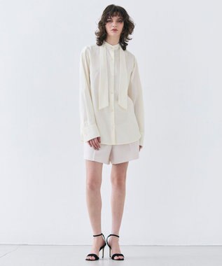 BEIGE， 【CLASSY. 4月号掲載】CRINUM / リネンショートパンツ Light Pink