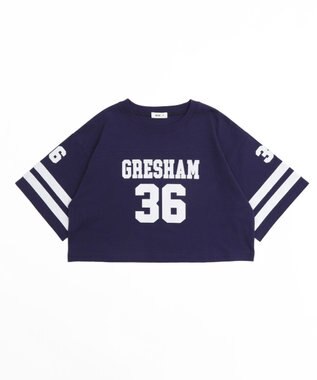 WEGO ナンバリングショートT ネイビー