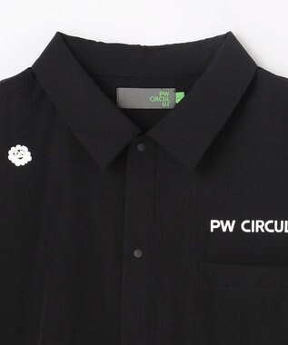 PW CIRCULUS 【今が旬！秋の軽量アウター】【MEN】CPOジャケットシャツ ゴルフ ブラック系