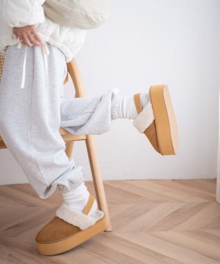 WEGO ムートンサボ ベージュ