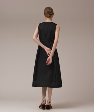 GRACE CONTINENTAL シャドーチェックワンピース ブラック