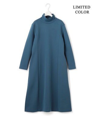 ICB 【WEB限定カラーあり・洗える】 ヘヴィダンボール ワンピース ダルブルー系［WEB限定］