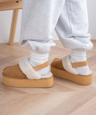 WEGO ムートンサボ ベージュ