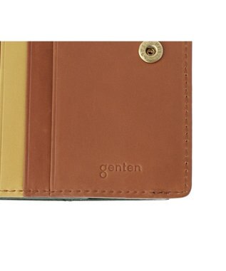 genten ミネルヴァ2 2つ折り財布外ボックス グリーン