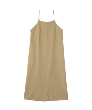 AMERICAN HOLIC リネンライクＩラインキャミワンピース Brown