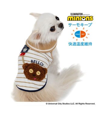 PET PARADISE ミニオン ティム サーモキープ タンクトップ 《マリン柄》 小型犬