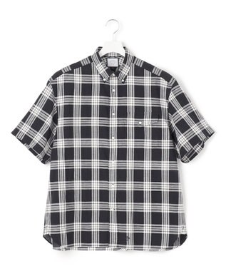 J.PRESS YORK STREET 【UNISEX】マドラスチェック ボタンダウンシャツ ブラック系4