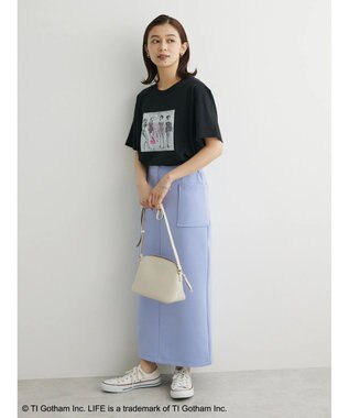 Green Parks ＬＩＦＥ　フォトプリントＴシャツ Black