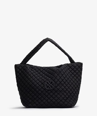 BONTRE 【UNISA/ウニサ】大容量キルティングバッグ/ZROSELLA ブラック