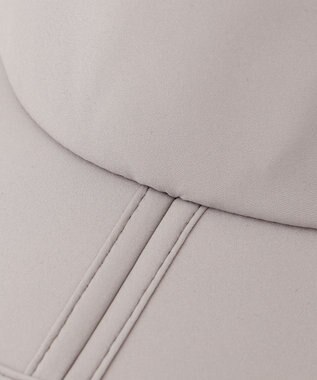 JOSEPH ABBOUD MOUNTAIN 【ECO撥水/耐水性/透湿防水素材/軽量・折り畳み可】 ボイルドポリエステル3レイヤー キャップ ライトグレー系