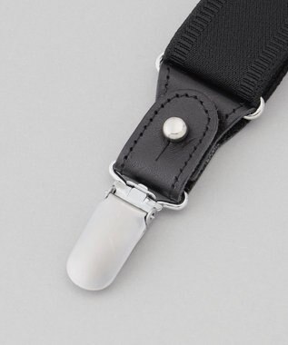GOTAIRIKU 【WEAR BLACK】日本製 フォーマル用 サスペンダー ブラック系