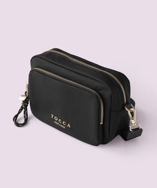 TOCCA CUSCINO POCHETTE ショルダーバッグ【WEB＆一部店舗限定・環境にやさしい素材】 ブラック系